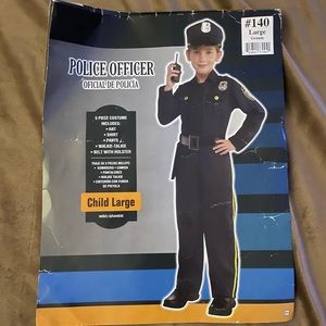 Kids Police Officer Costume